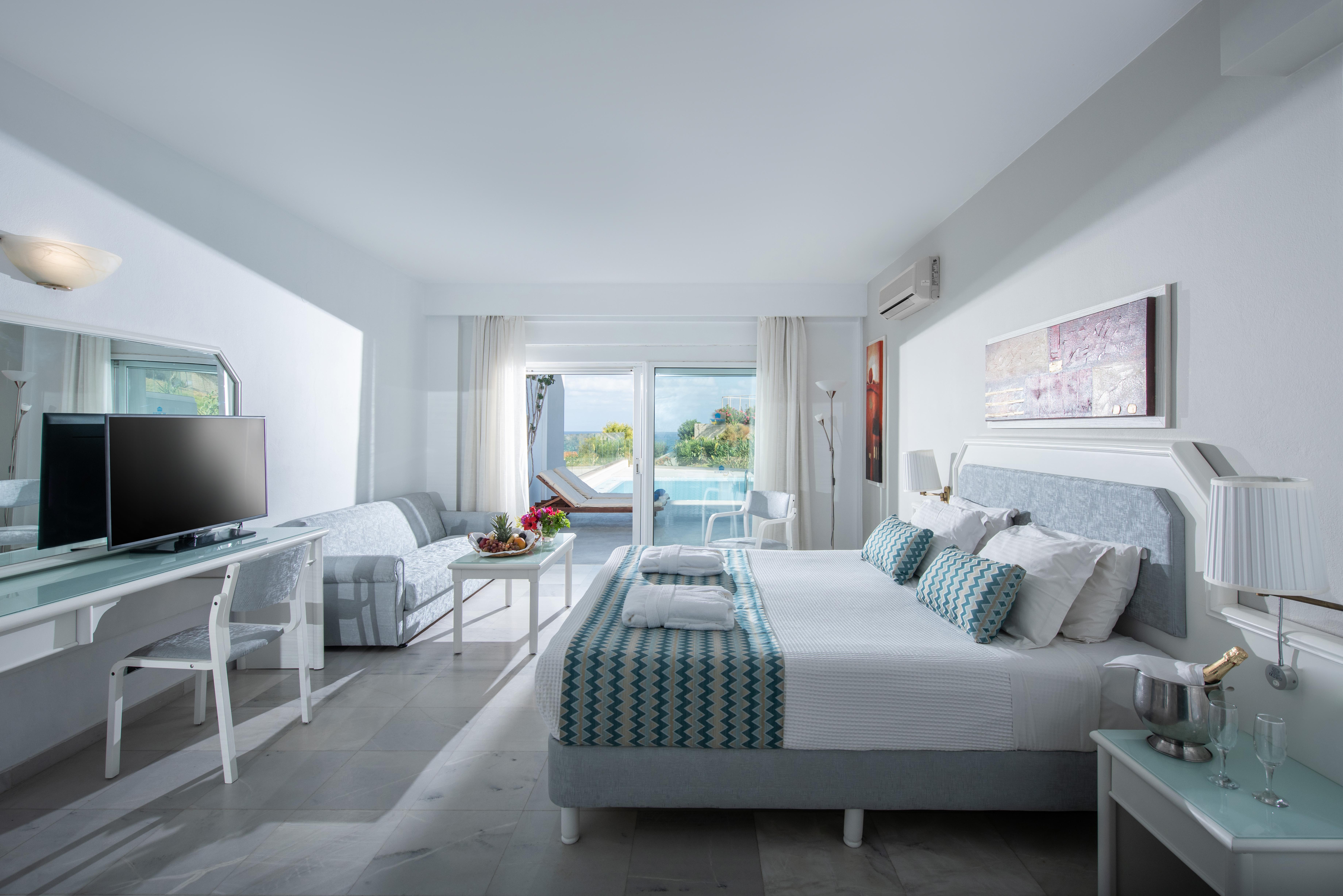 斯加雷塔 Rethymno Mare Royal & Water Park酒店 外观 照片