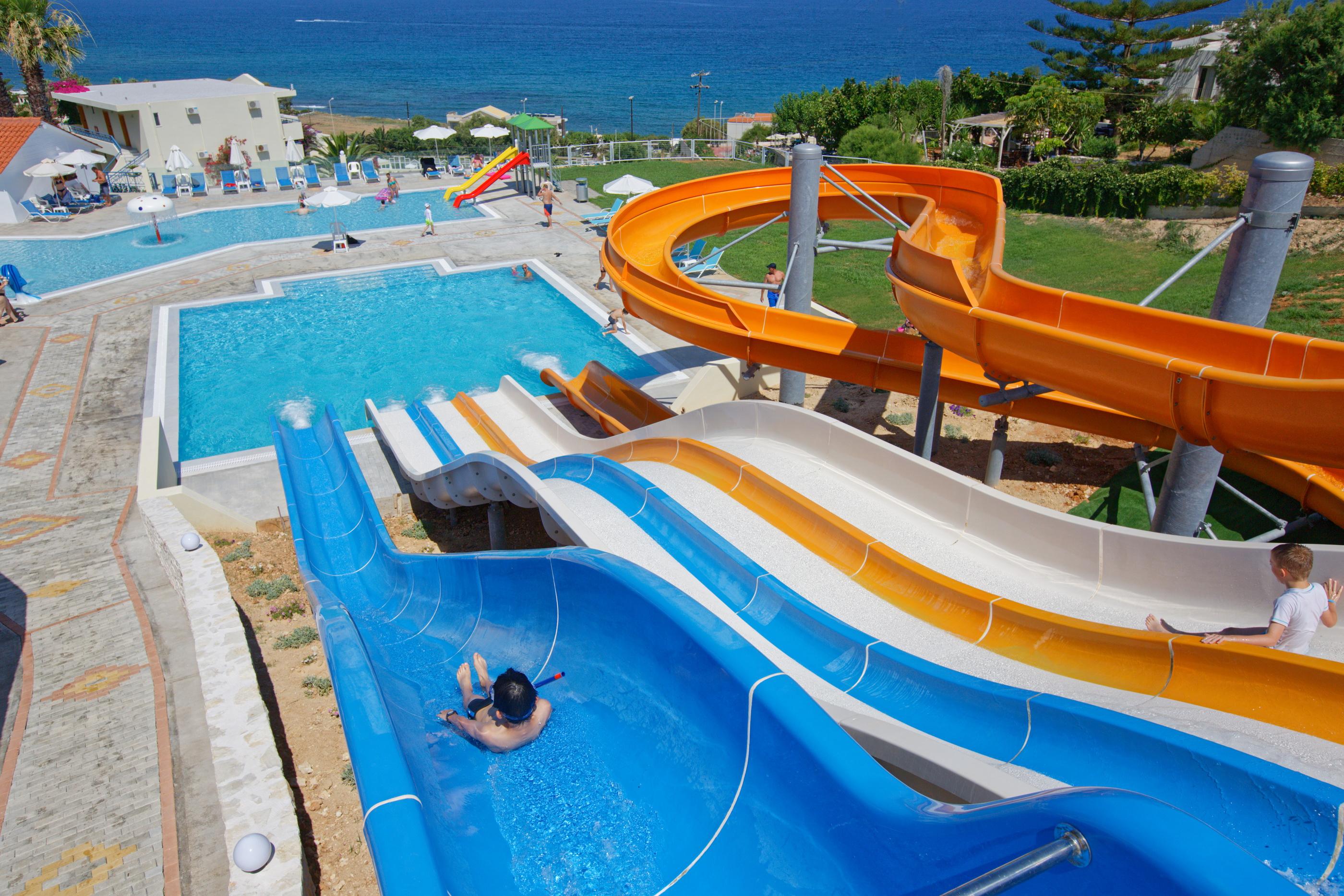 斯加雷塔 Rethymno Mare Royal & Water Park酒店 外观 照片