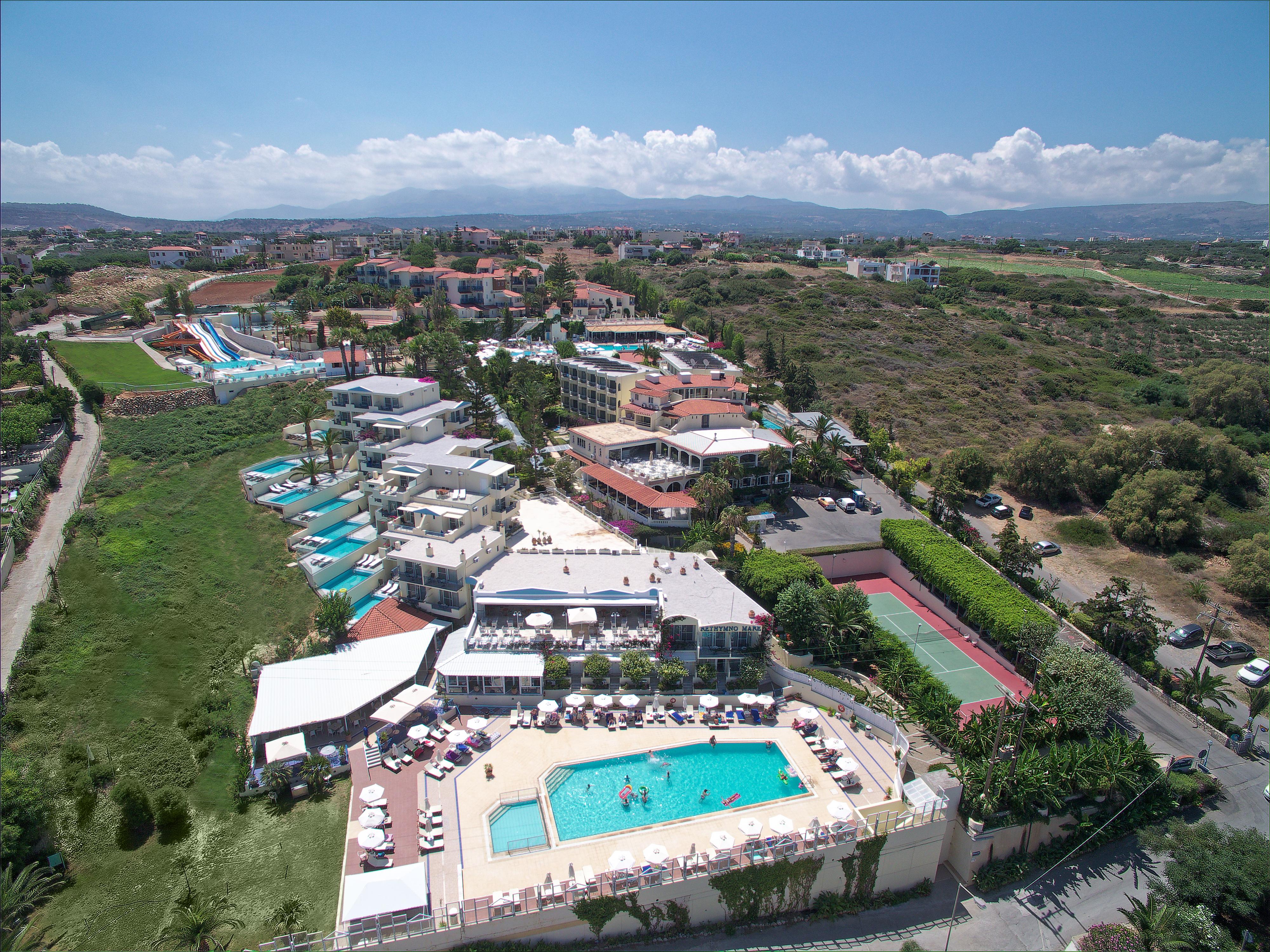 斯加雷塔 Rethymno Mare Royal & Water Park酒店 外观 照片